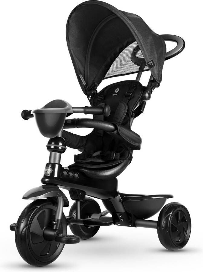 Qplay Cosy Driewieler Loopfiets Zwart