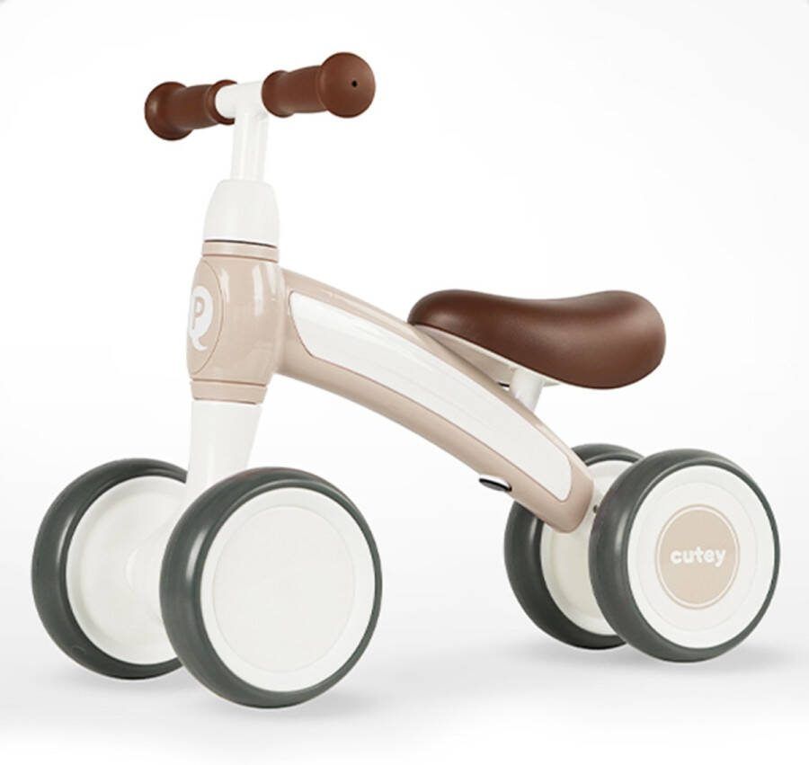 Qplay Cutey Loopfiets Beige