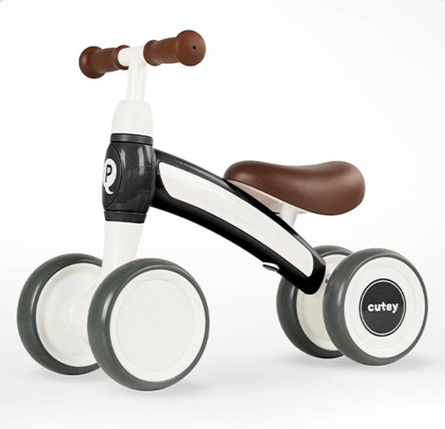 Qplay Cutey Loopfiets Zwart