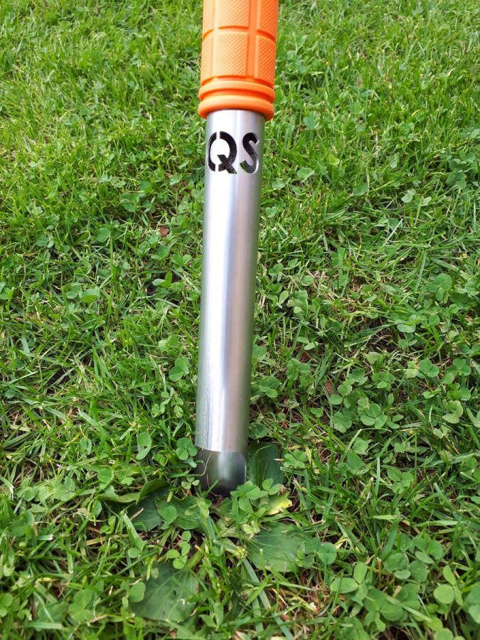 QS Quick & Simple QS Onkruidsteker NIEUW! Duurzame* & Zeer Sterke Hollandse RVS Onkruidsteker met Veilig Ophang-slotje ! (Prijs Incl. Verz.k.!!!)