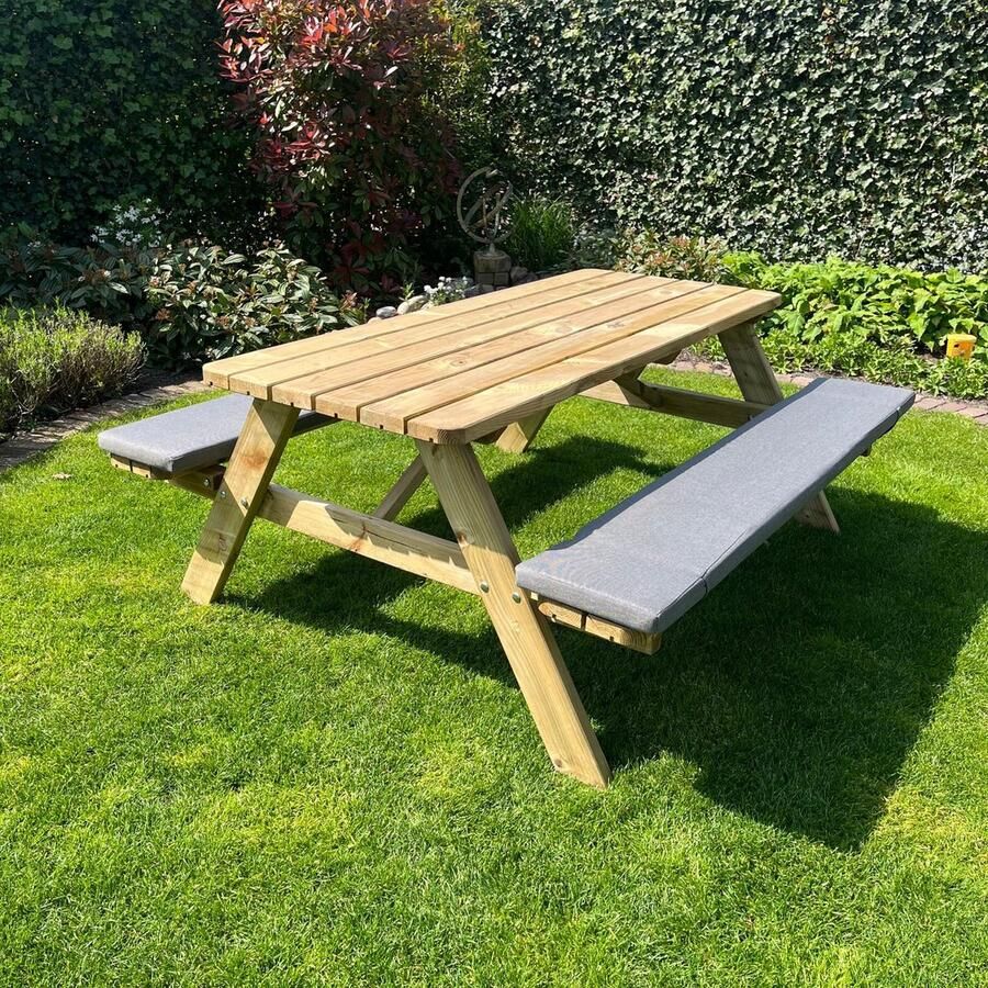 Qualant Tuinkussens 210cm Picknicktafel 210