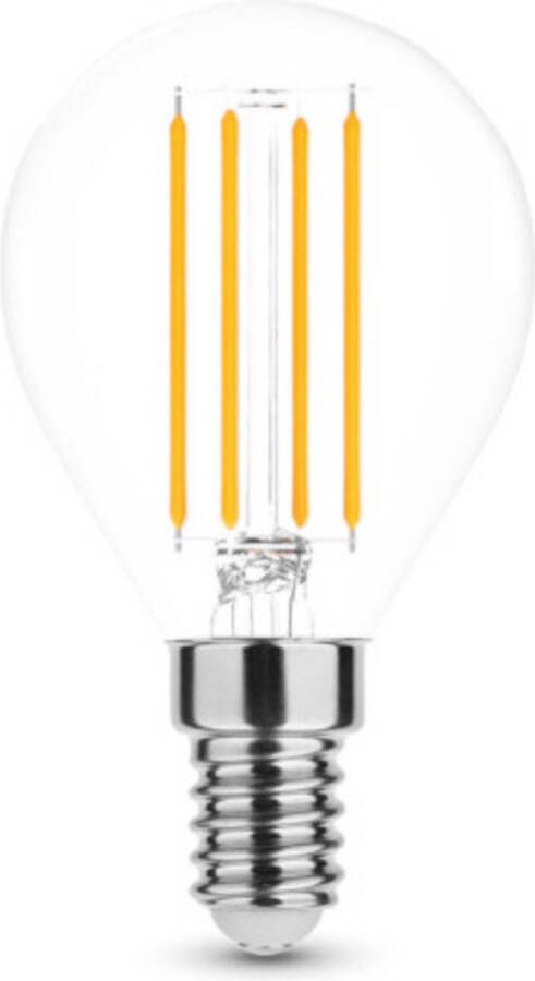 QUALEDY LED E14 Filament lamp P45 5W 10-30V 2700K Dimbaar