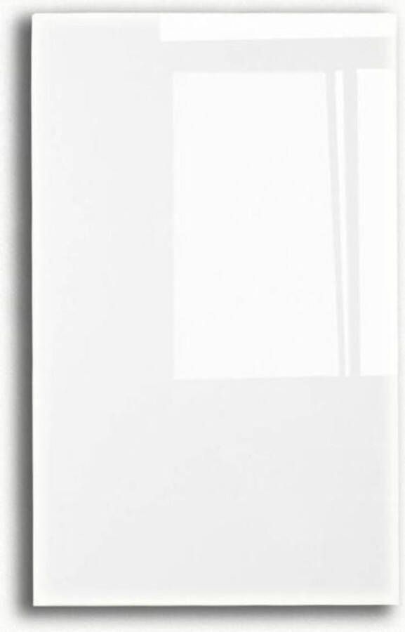 Quality Heating – QH-GD Serie infrarood paneel voor aan de wand – Glazen infrarood verwarmingspaneel – infrarood verwarming Wit 450 Watt 60 x 80 cm