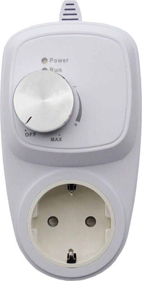 Quality Heating Stekkerdimmer dimmerstopcontact infraroodpaneel verwarming vermogen regelbaar 0- 1200Watt