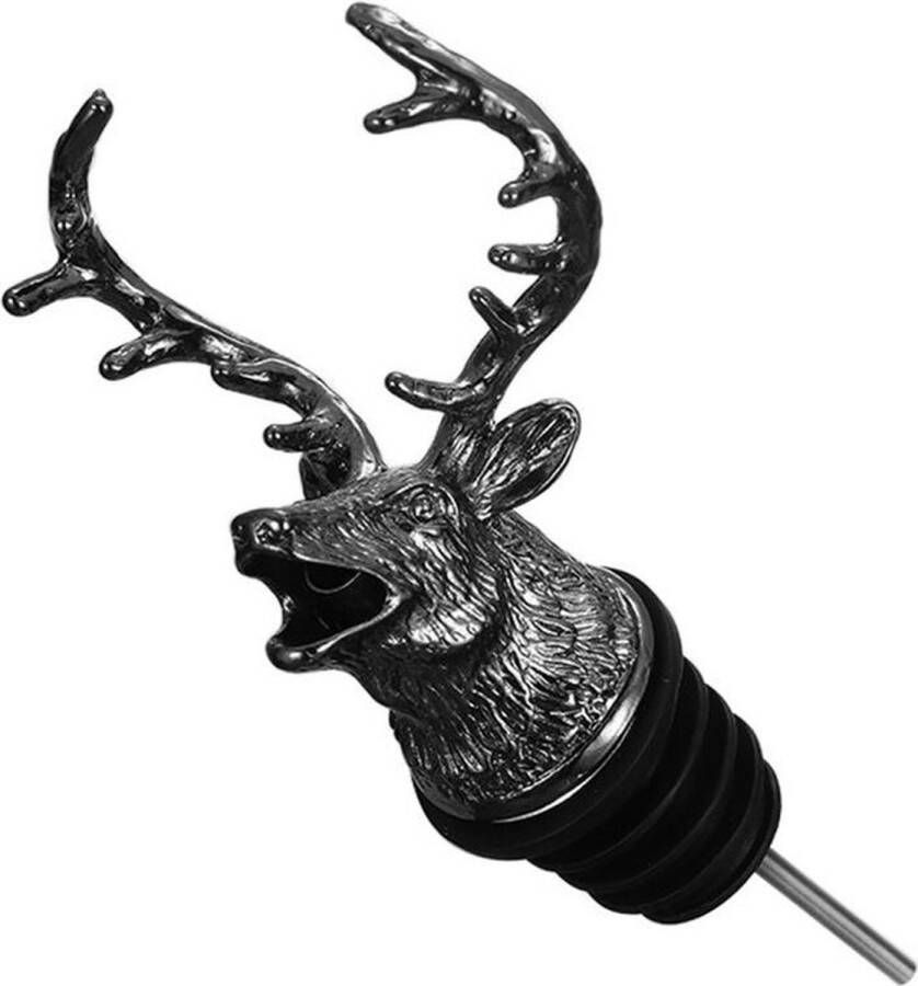 Quality Products Selection Quality Free pourer Unieke Schenktuit Gift set Black Deer Head