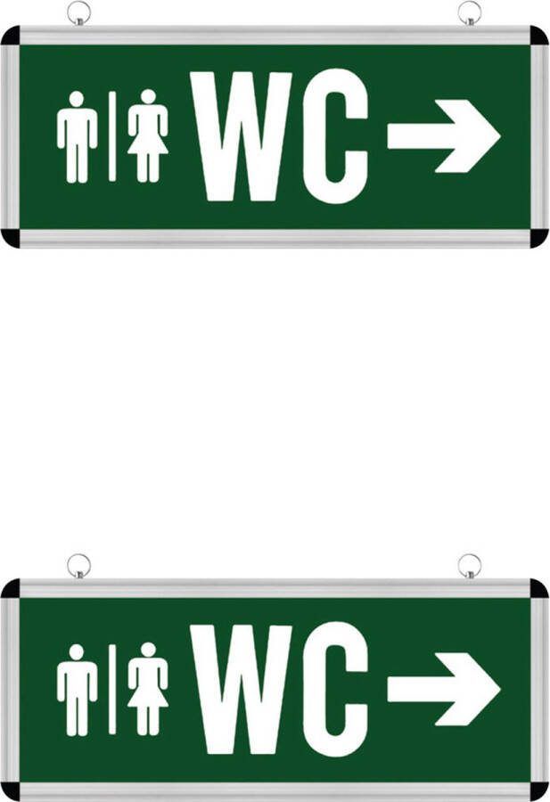 Qualu LED Noodverlichting WC 2 Pack Rabonta Hangend 3W