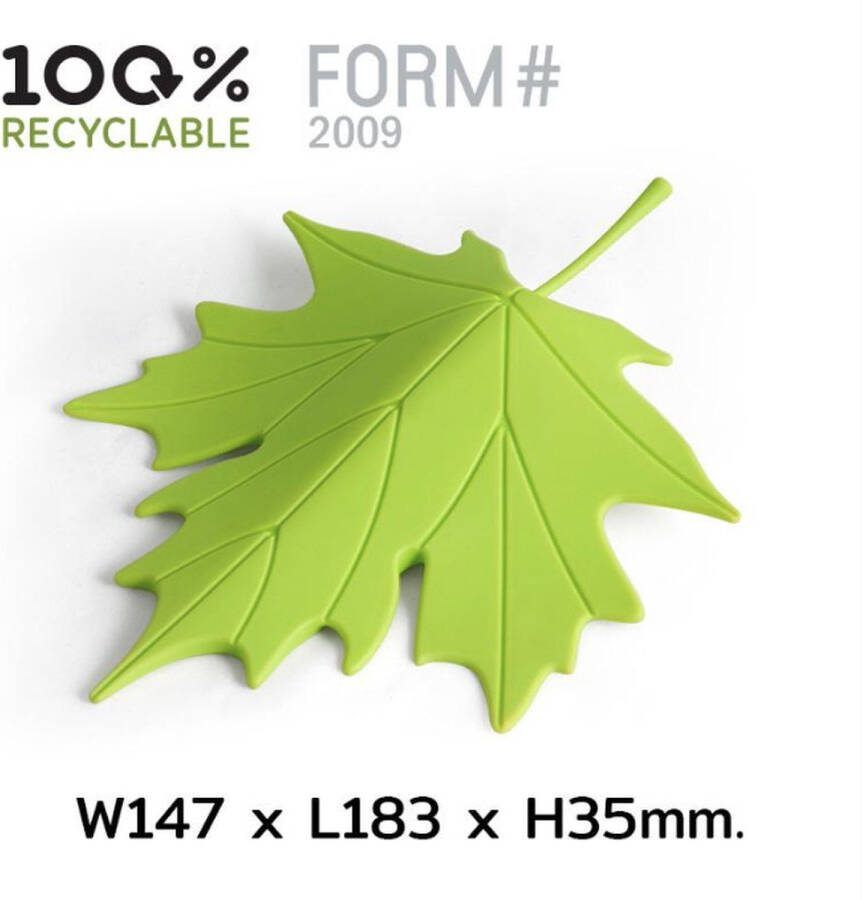 Qualy Herfst Deurstopper Groen B147xL183xH35mm 110g