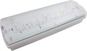 Quana LED Noodverlichting Nicron Sisom 4W Helder Koud Wit 6000K Opbouw Mat Wit Kunststof 12 Uur Oplaadtijd SAMSUNG LEDs