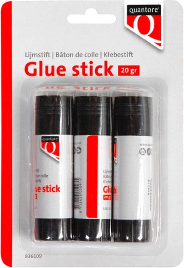 Quantore Lijmstift 3x20gr blister