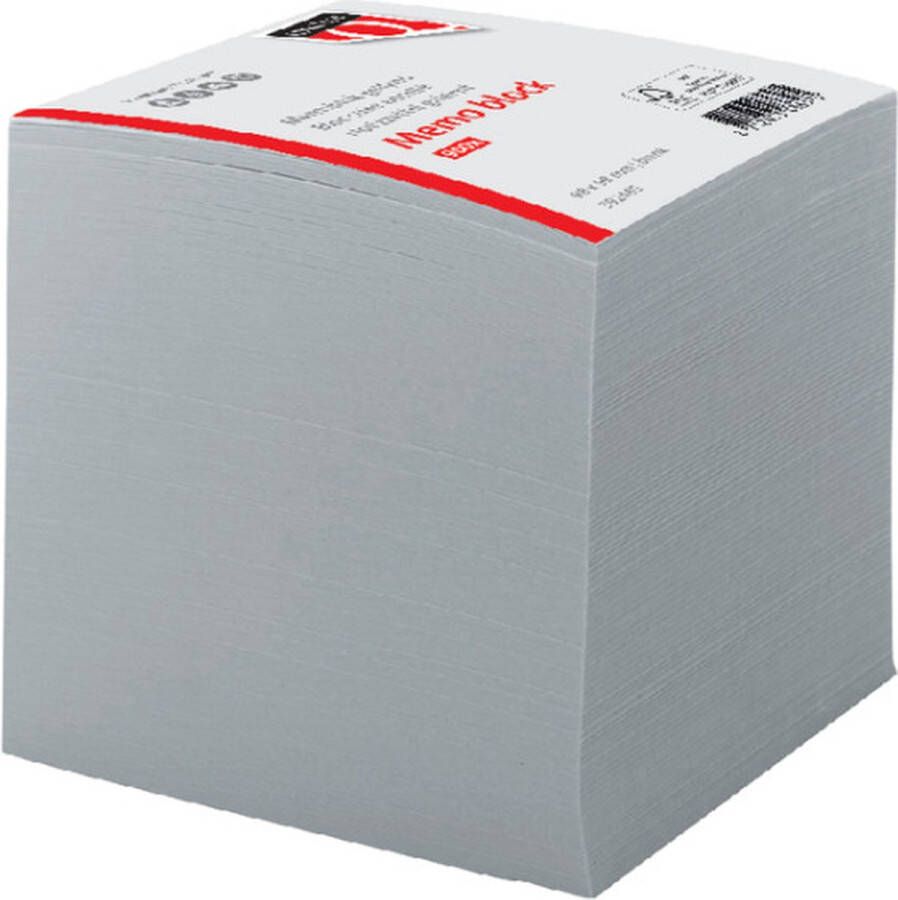 Quantore Memoblok kopgelijmd 98x98mm 900vel