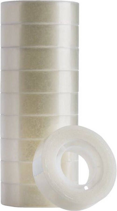 Quantore Plakband 15mmx33m transparant 480 stuks