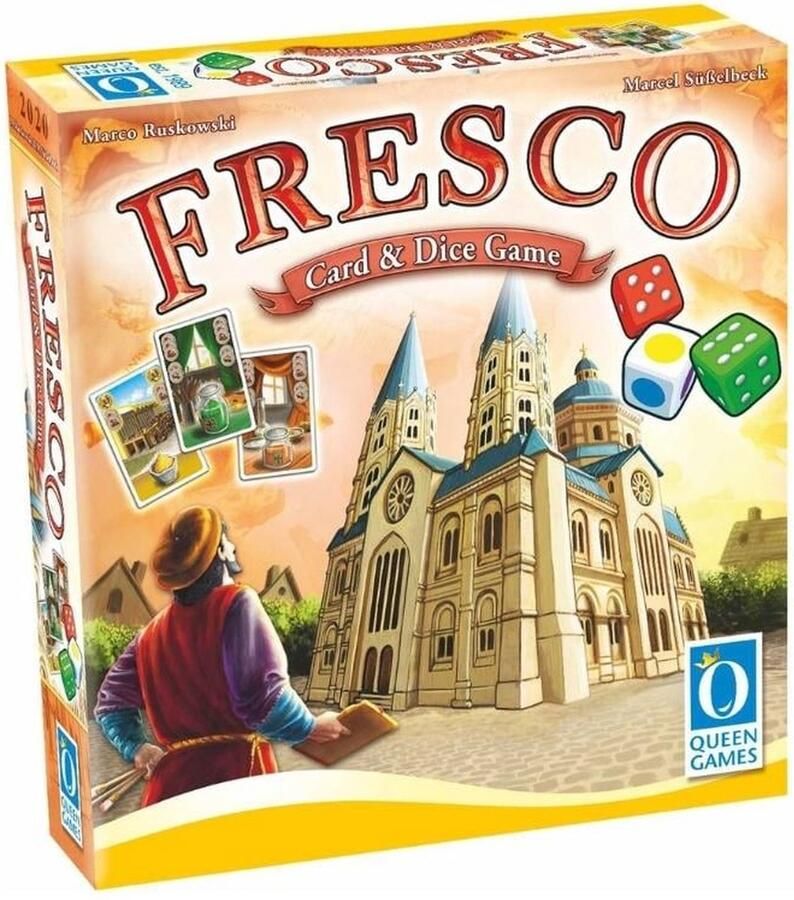 Queen Games Fresco: Card & Dice Game Dobbelspel (ENG)
