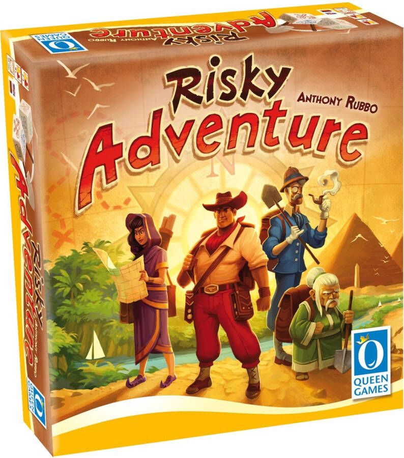 Queen Games Risky Adventure Dobbelspel QueenG EN DE