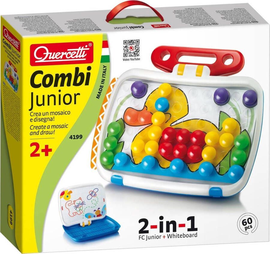 Quercetti combi junior 2-in-1 60-delig