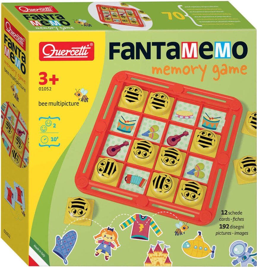 Quercetti Fantamemo Spel Bij