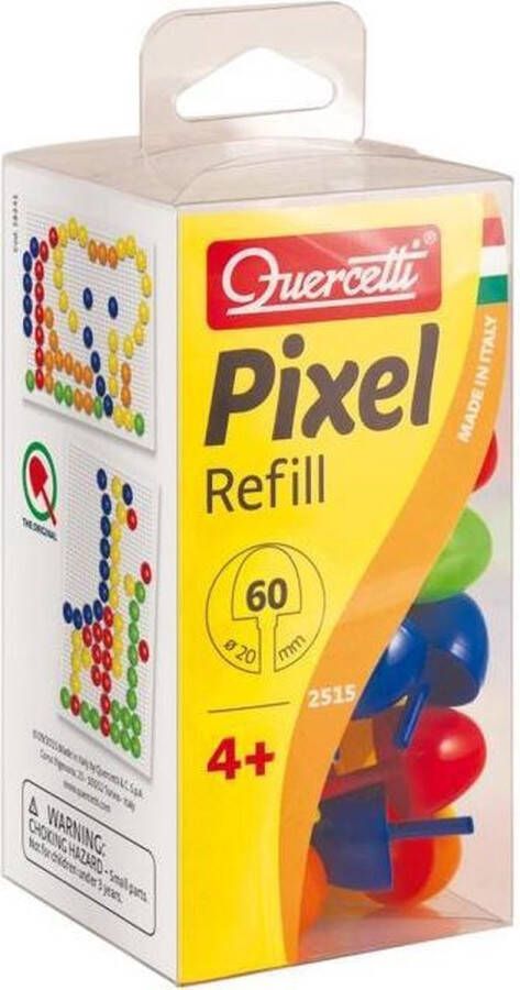 Quercetti Pixel aanvuldoos 20 mm 36-delig