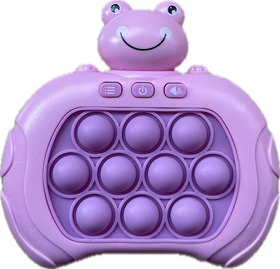 Quick Push Kikker V3 Pop It Spel Game Controller Fidget Toy Montessori Speelgoed Anti Stress Speelgoed Inclusief Licht en Geluidseffecten