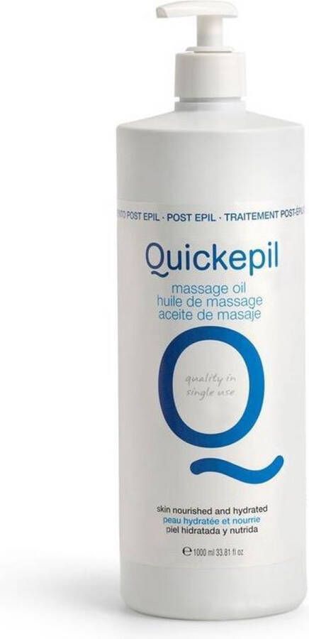 Quickepil Wax Massage Olie Voor Na Ontharing 1000ml