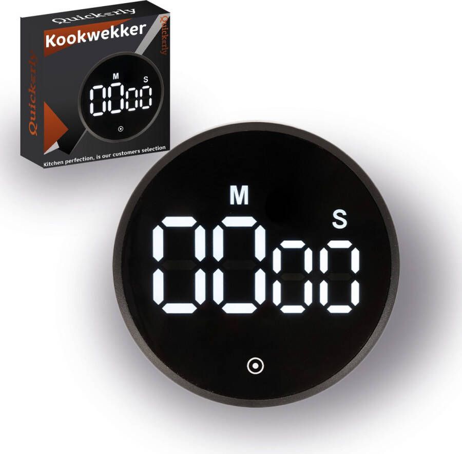 Quickerly Kookwekker Timer Keukenwekker Digitale Kookwekker Magnetische Kookwekker