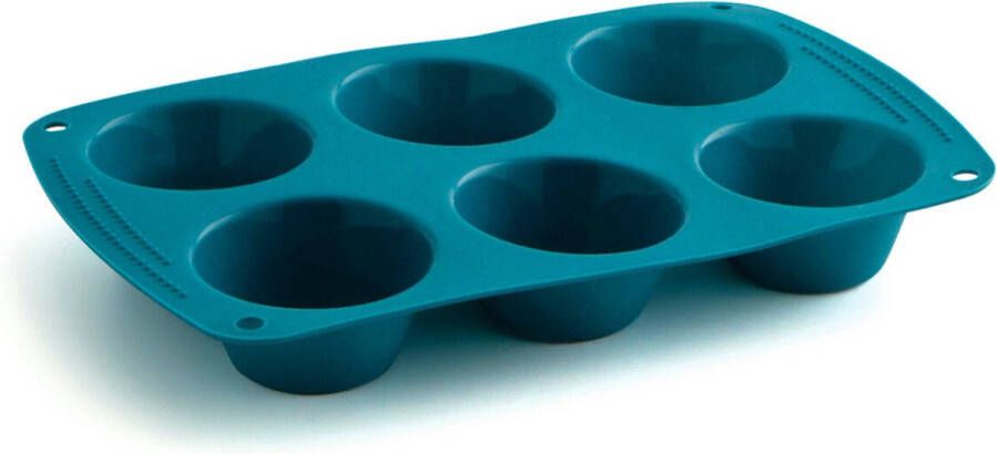 Quid Bakplaat voor Muffins Silik One (26 5 x 16 6 cm) (Pack 6x)