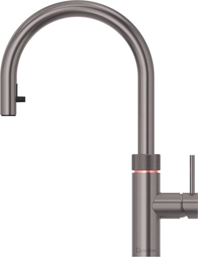 Quooker COMBI Flex Gunmetal | Spoelbakken&Kranen | Keuken&Koken Inbouwapparatuur | 8720869061814