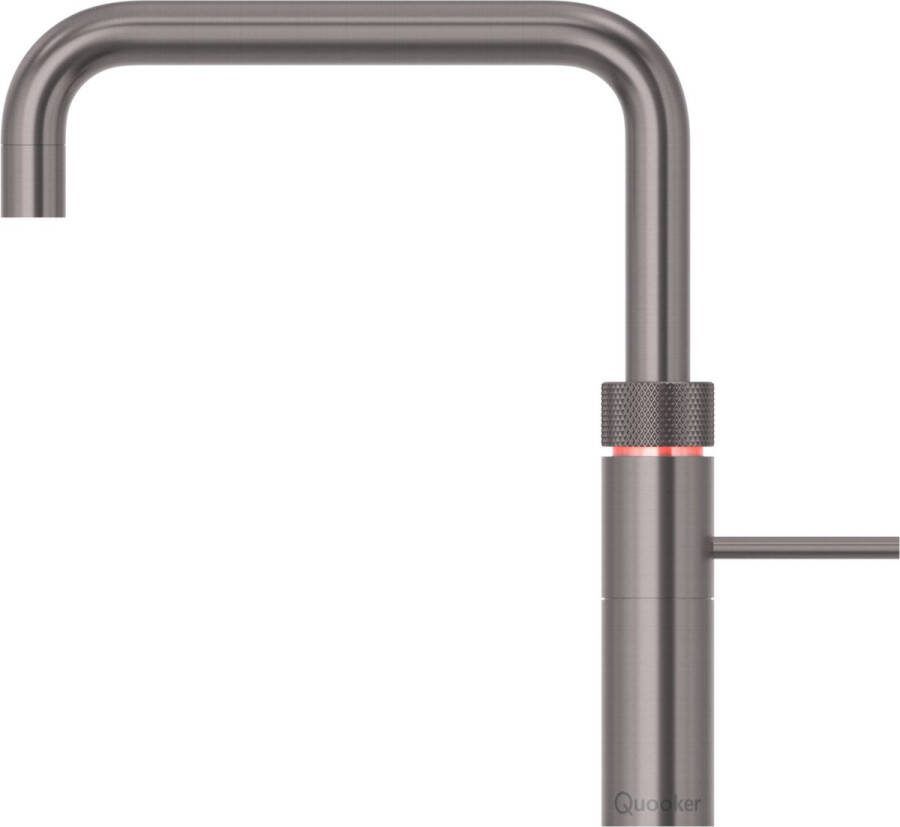 Quooker Keukenmengkraan Fusion Square Gun Metal Losse Kraan