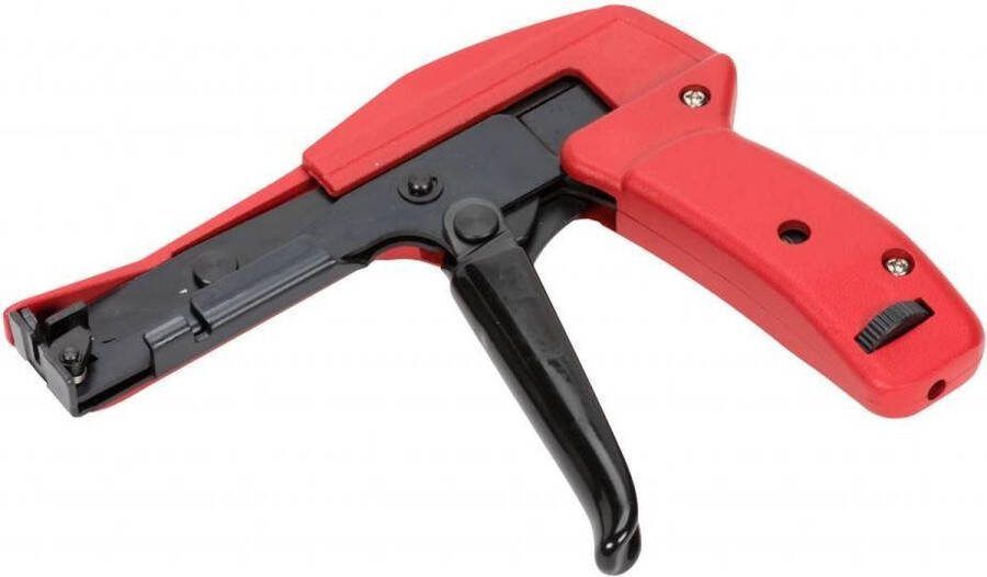 Quparts Kabelbindertang voor kabelbinders van 2.4.8 mm breed rood