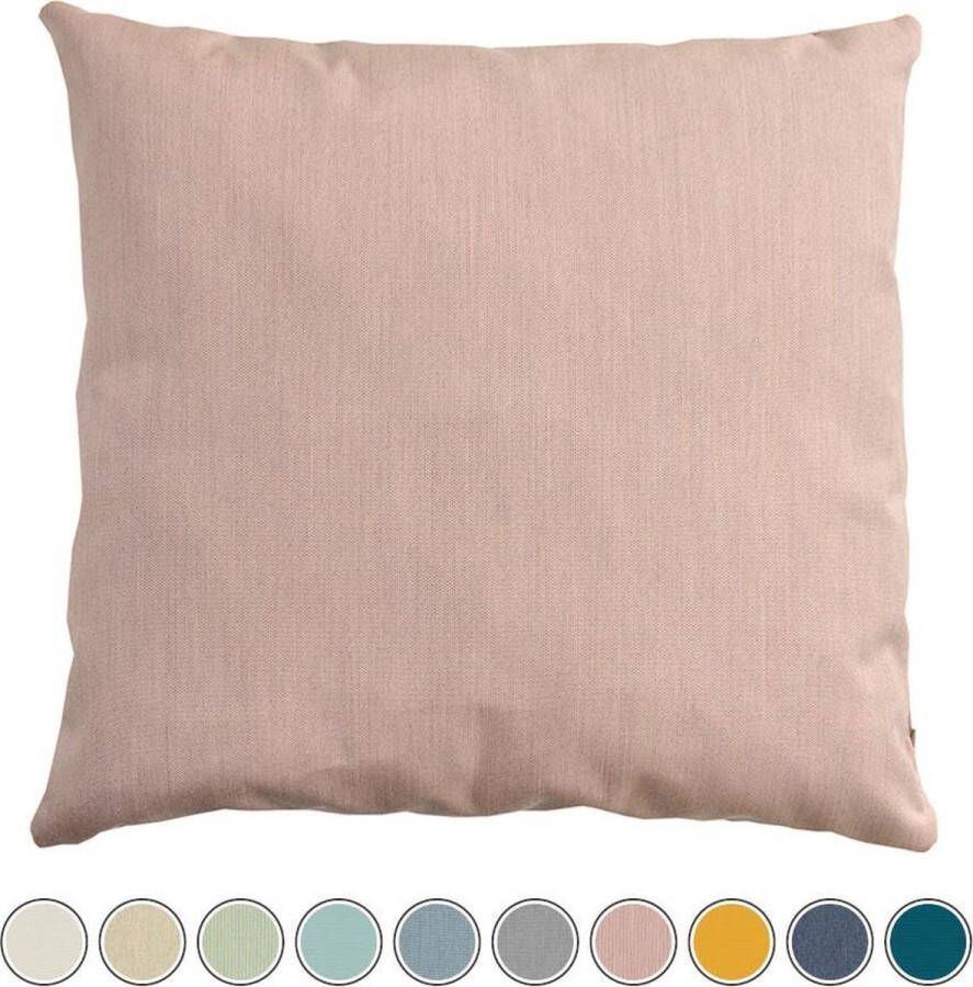 Qush Sierkussens tuin: Royal Sunbrella Blush Vlekbestendig Wasmachine Waterbestendig Kleurvast Schimmelwerend l Babyproof Wasbaar sierkussens werpkussens buiten