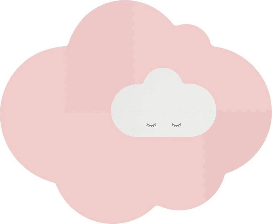 Quut Speelmat Head in the clouds L Blush Roze