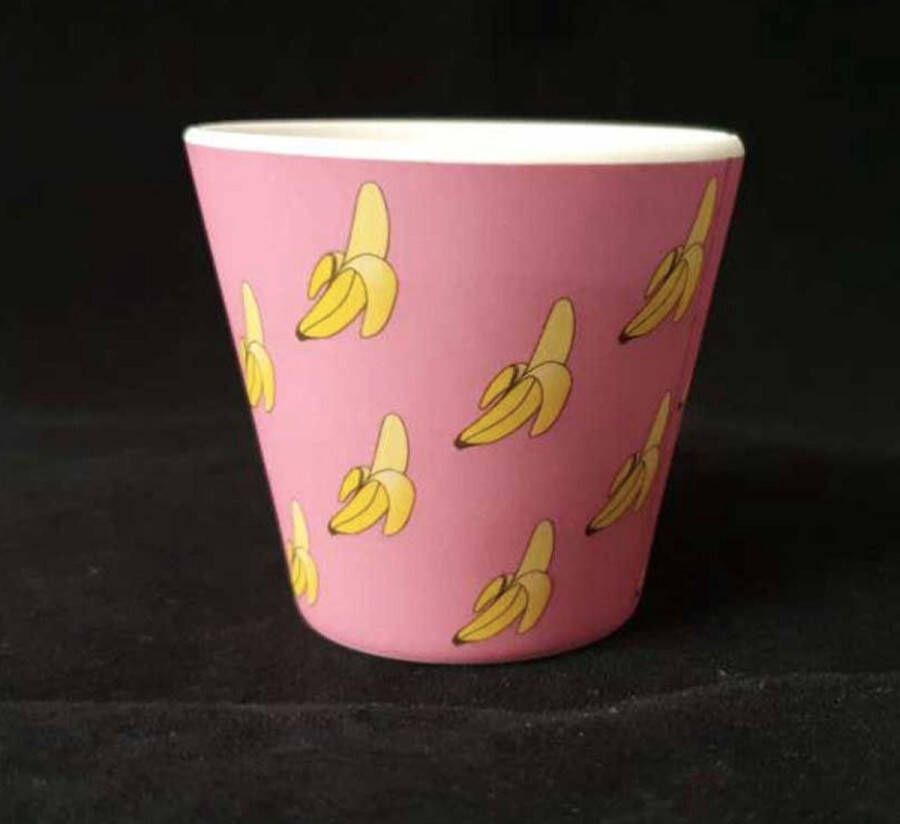 Quy cup 90ml Ecological Espresso Reisbeker “Banana” 7x7x7cm