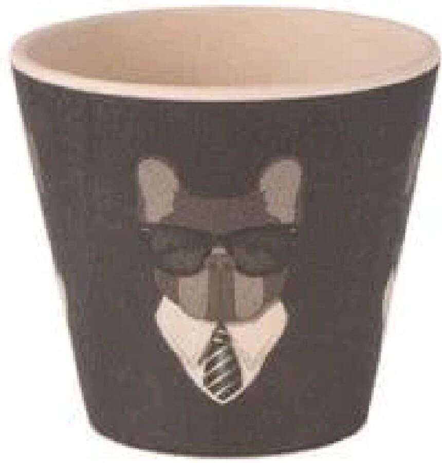 Quy cup 90ml Ecological Espresso Reisbeker “Black Karl” 7x7x7cm