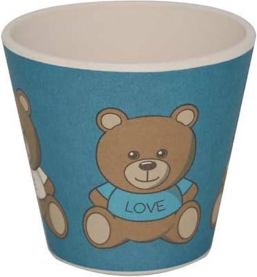 Quy cup 90ml Ecological Espresso Reisbeker “Teddy” 7x7x7cm