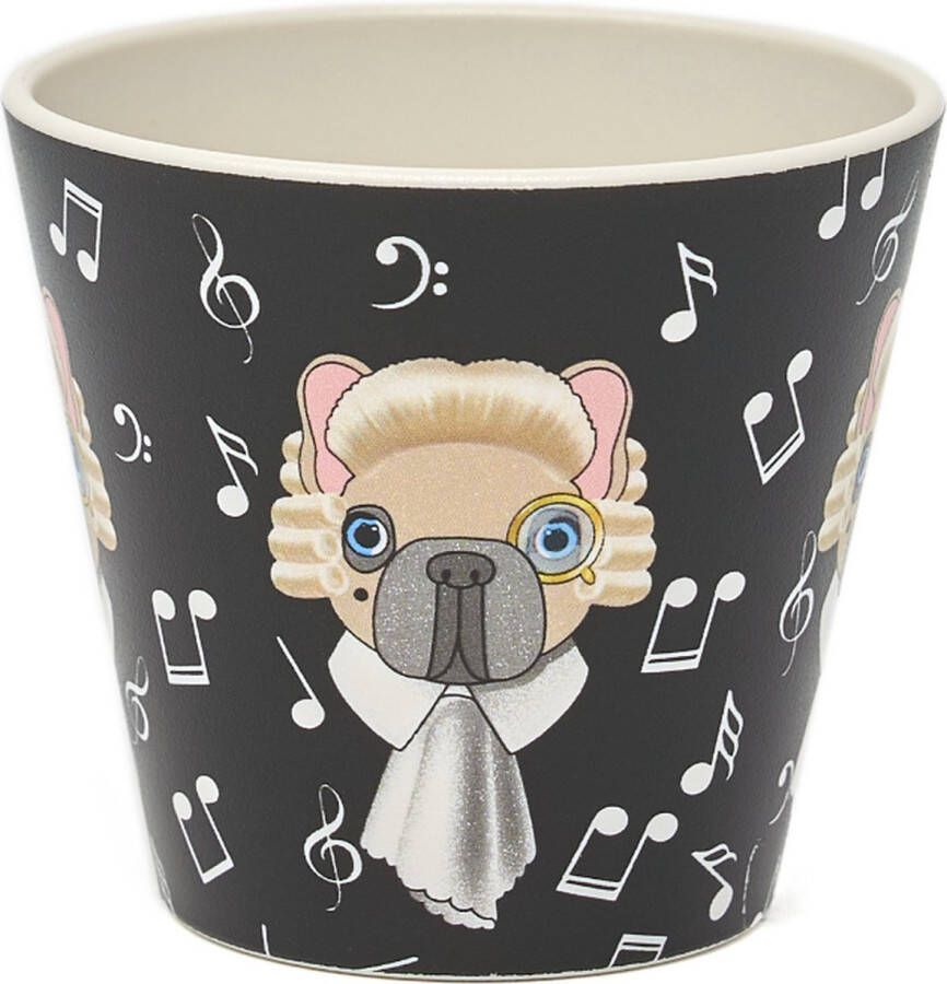 Quy cup 90ml Ecologische Reis Beker Espressobeker “Mozart”