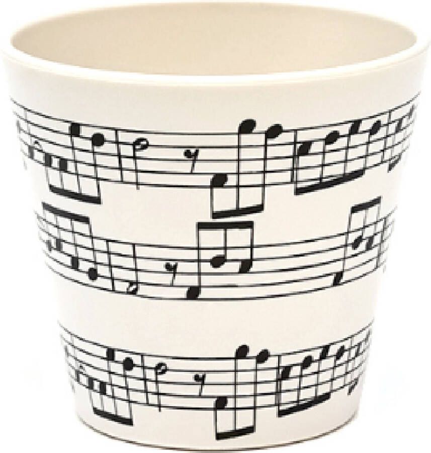 Quy cup 90ml Ecologische Reis Beker Espressobeker “Opera”
