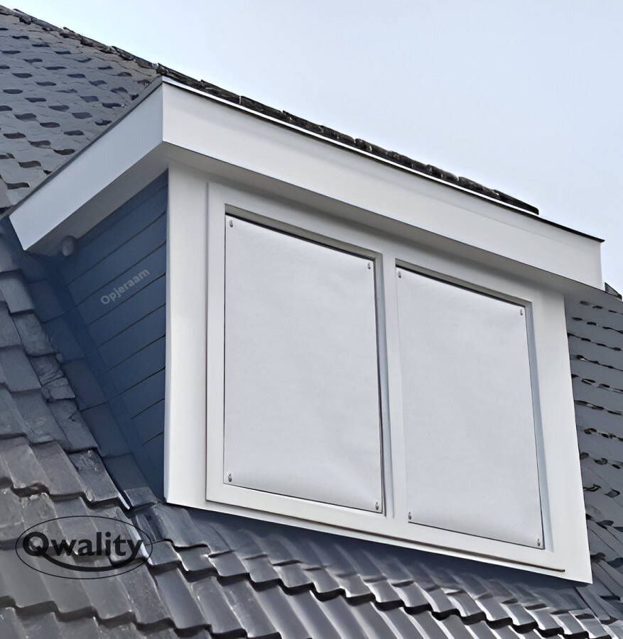 Qwality Universele Zonwering met Zuignappen 80 x 150 cm GRIJS – Schaduwdoek Zonwering Raam met Zuignappen Schaduwdoek Zuignap Zonnescherm – Zonnedoek Zonnewering Zonder Boren Vensterzonwering – Zelf op maat maken