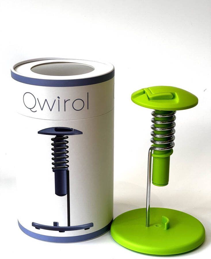 Qwirol keukenrolhouder groen