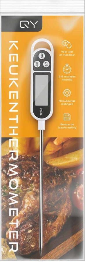 QY Vleesthermometer Voedselthermometer Keukenthermometer Digitale Thermometer BBQ Thermometer
