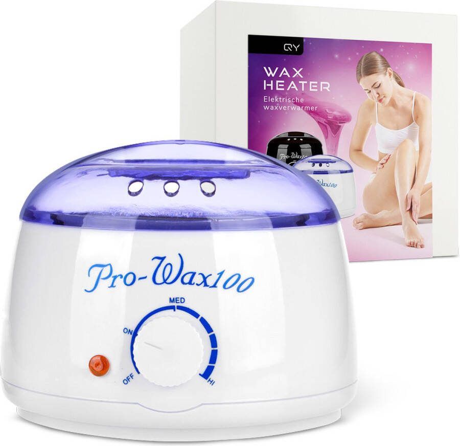 QY Wax apparaat voor ontharen van lichaam ontharingsapparaten wax heater wit