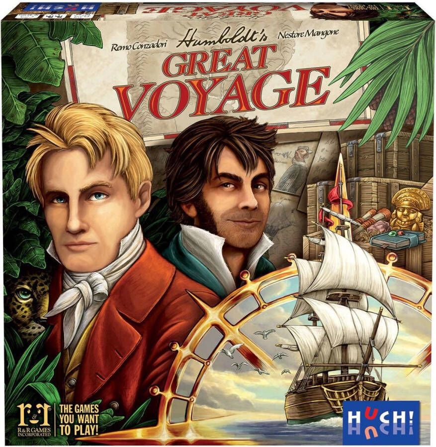 R&R Games Humboldt's Great Voyage Bordspel Reizen avontuur