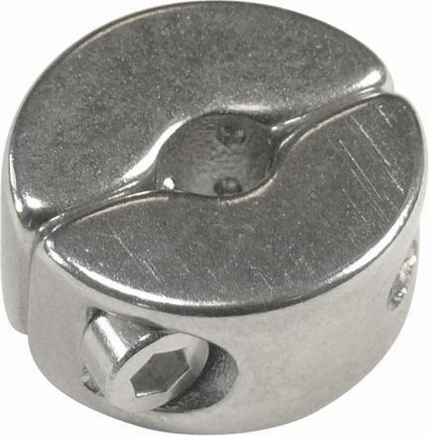 R&V Products 2-delige draadklem met 2 schroeven 6 mm RVS-316