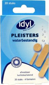 Raadpleeg label Idyl Pleister waterbestendig assorti 20st
