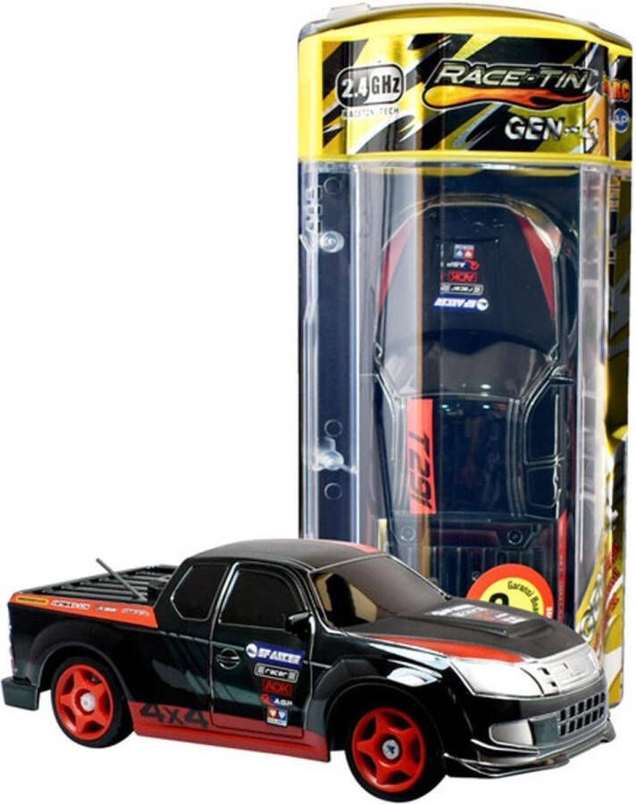 Racetin Race-tin Rc Auto Gen-4 Chrome 23 Cm 1:32 Rood zwart