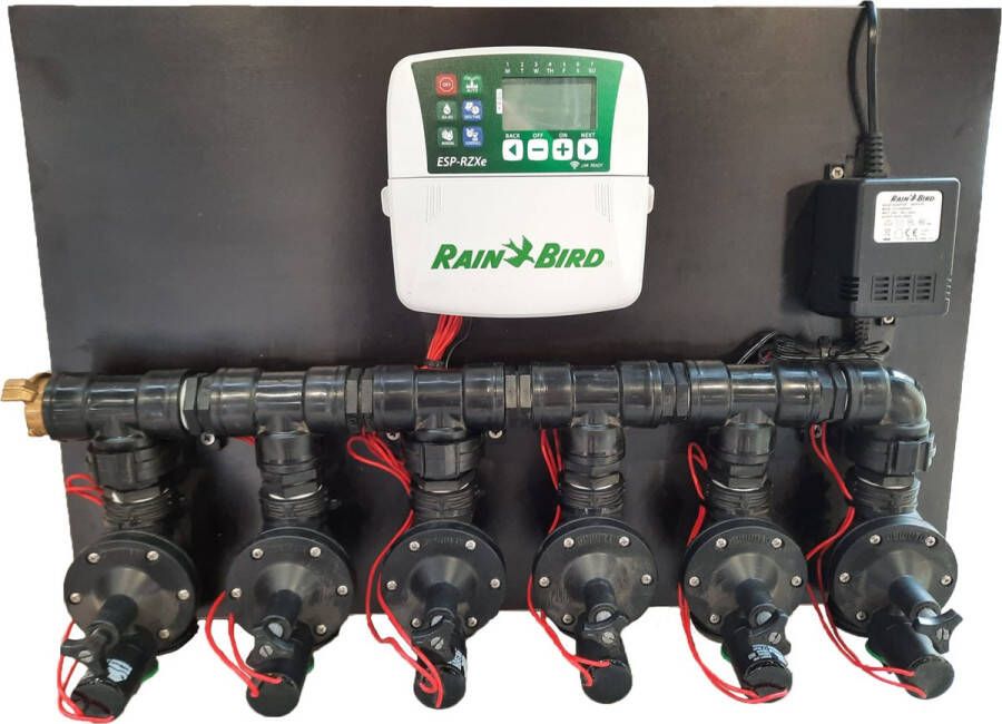 RainBird beregeningsinstallatie compleet inclusief beregeningscomputer ESP-TM2 6 zones Indoor ESP-TM2 6 zones