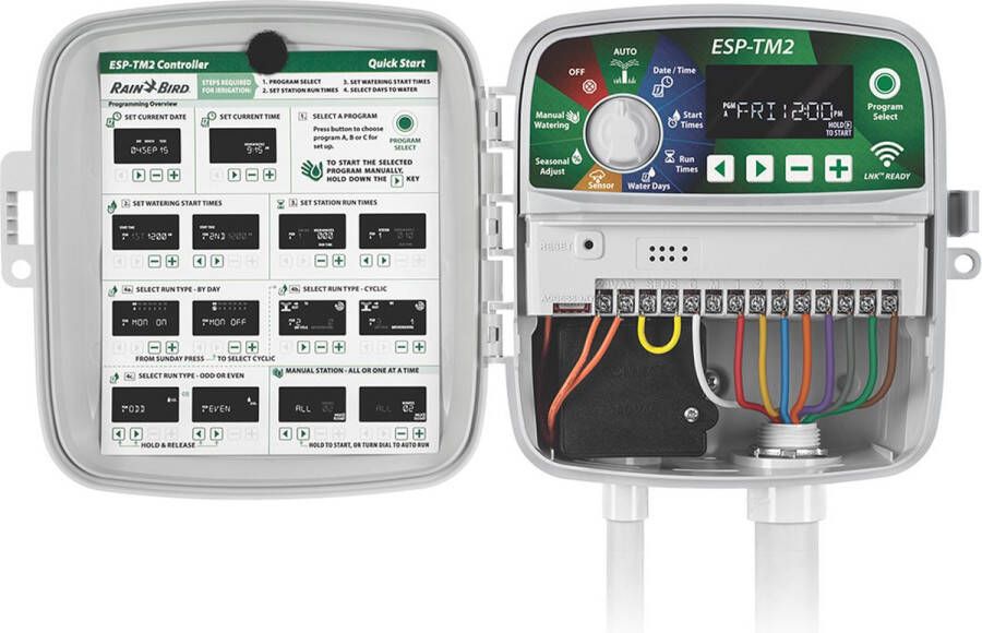 Rain Bird Rainbird ESP-TM2 230V 12 station Outdoor Wifi compatibel beregeningscomputer