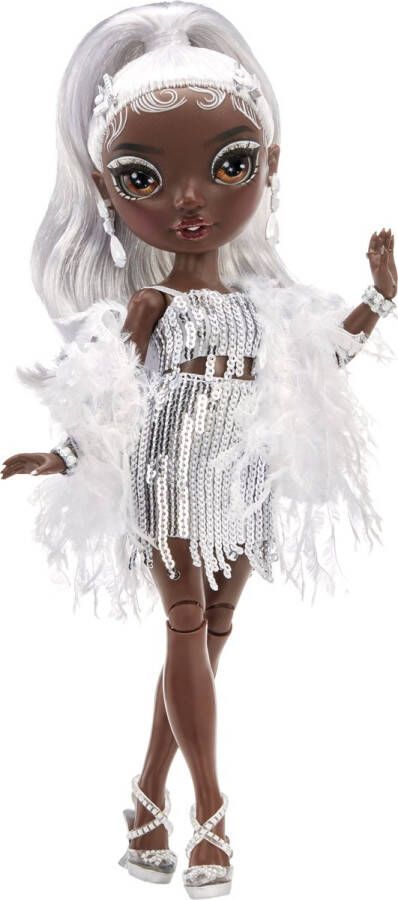 Rainbow High Rainbow Vision Rainbow Divas Ayesha Sterling (zilver) Modepop