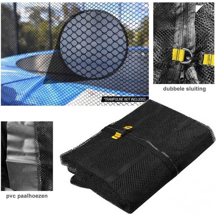 Rainbow Trampolines Los Veiligheidsnet voor Trampoline 420-430 cm | 4 poten (zonder palen)