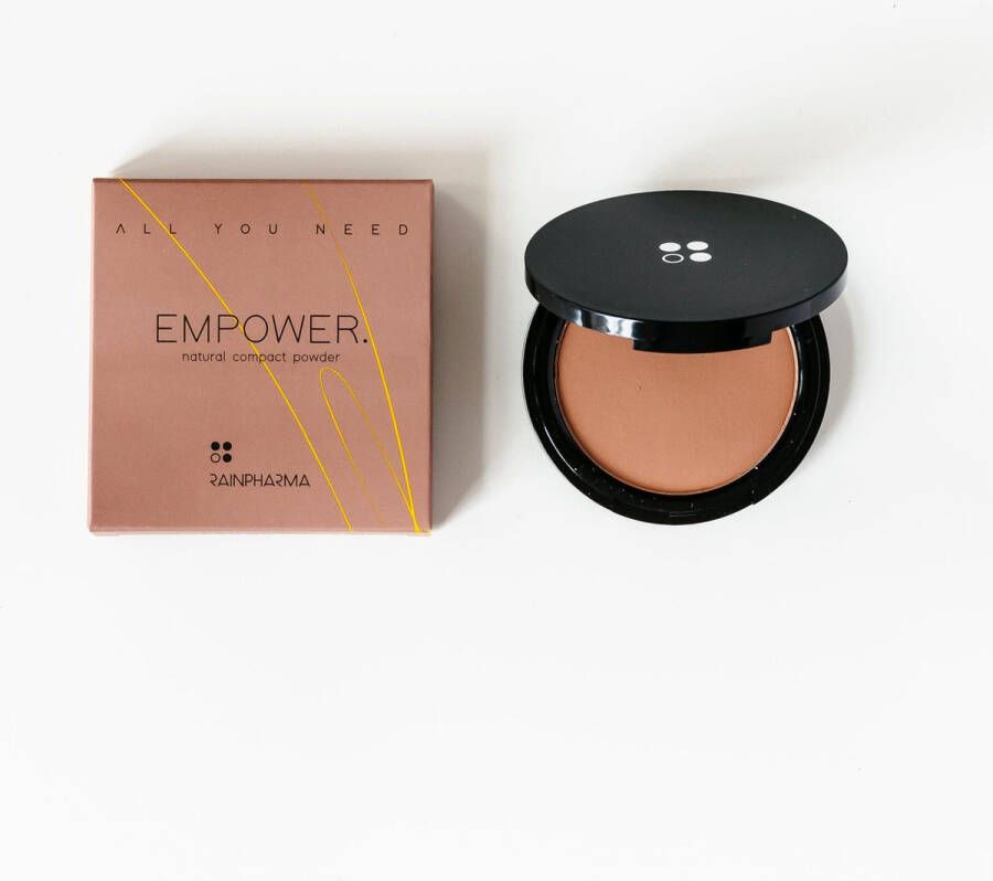 RainPharma All You Need Natural Compact Powder Make-up Empower ml Blush Empower Oogschaduw