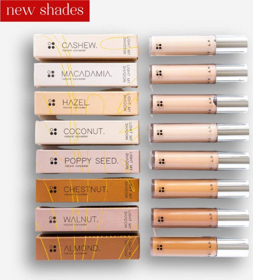 RainPharma Light My Shadow Natural Concealer Poppyseed 4 5ml Gladde heldere huid Huidverzorging Poppy Seed (Skin Days) 4.5 ml