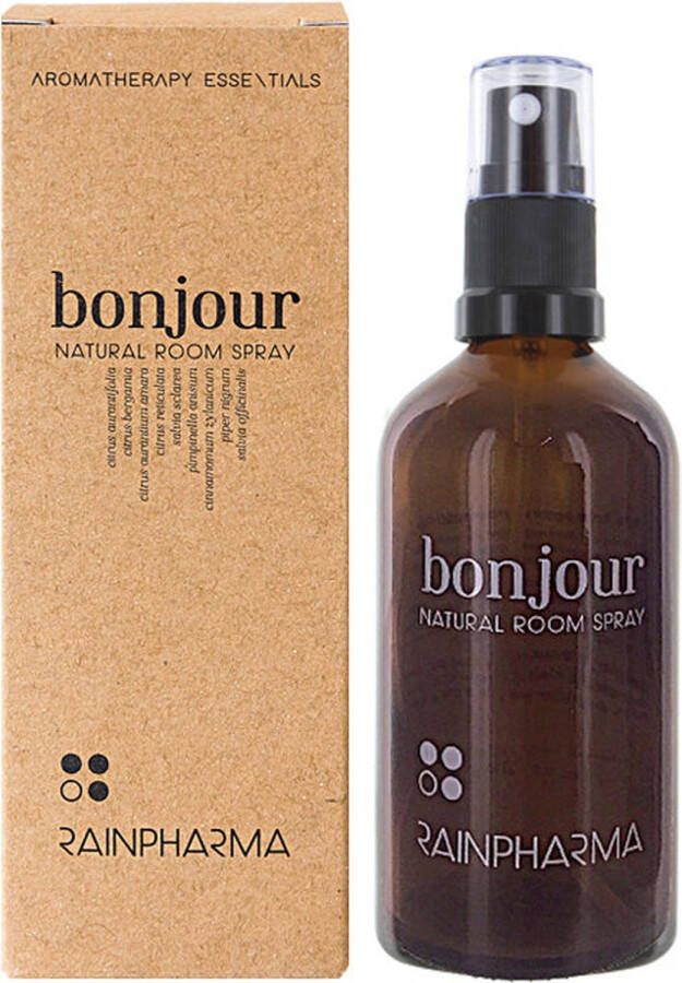 RainPharma Natural Room Spray Bonjour Roomspray 50 ml Geurverstuivers