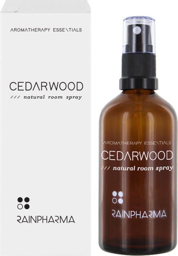 RainPharma Natural Room Spray Cedarwood Roomspray 50 ml Geurverstuivers